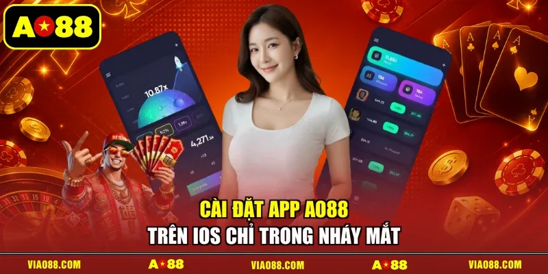 Cài đặt app AO88 trên iOS chỉ trong nháy mắt